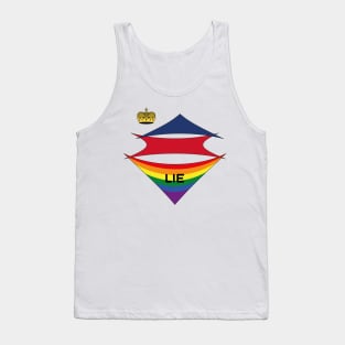 Liechtenstein  pride flag Tank Top